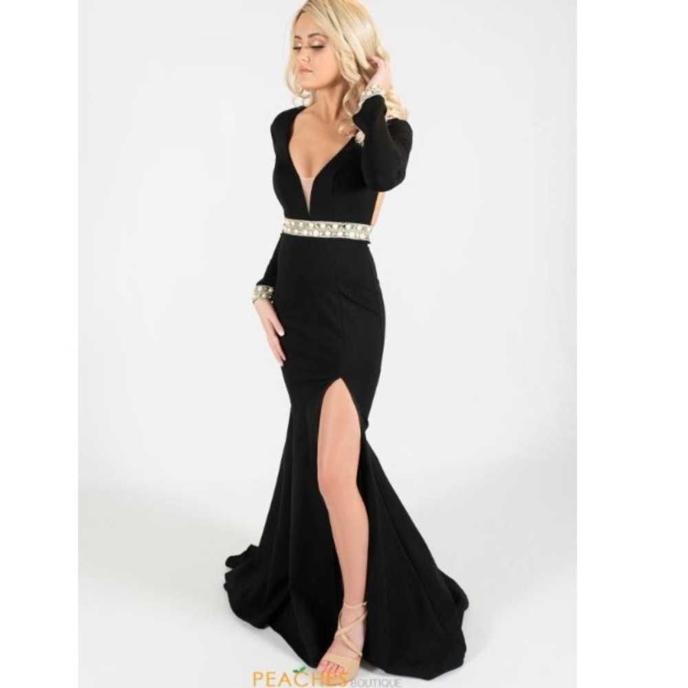 Zoey Grey gown